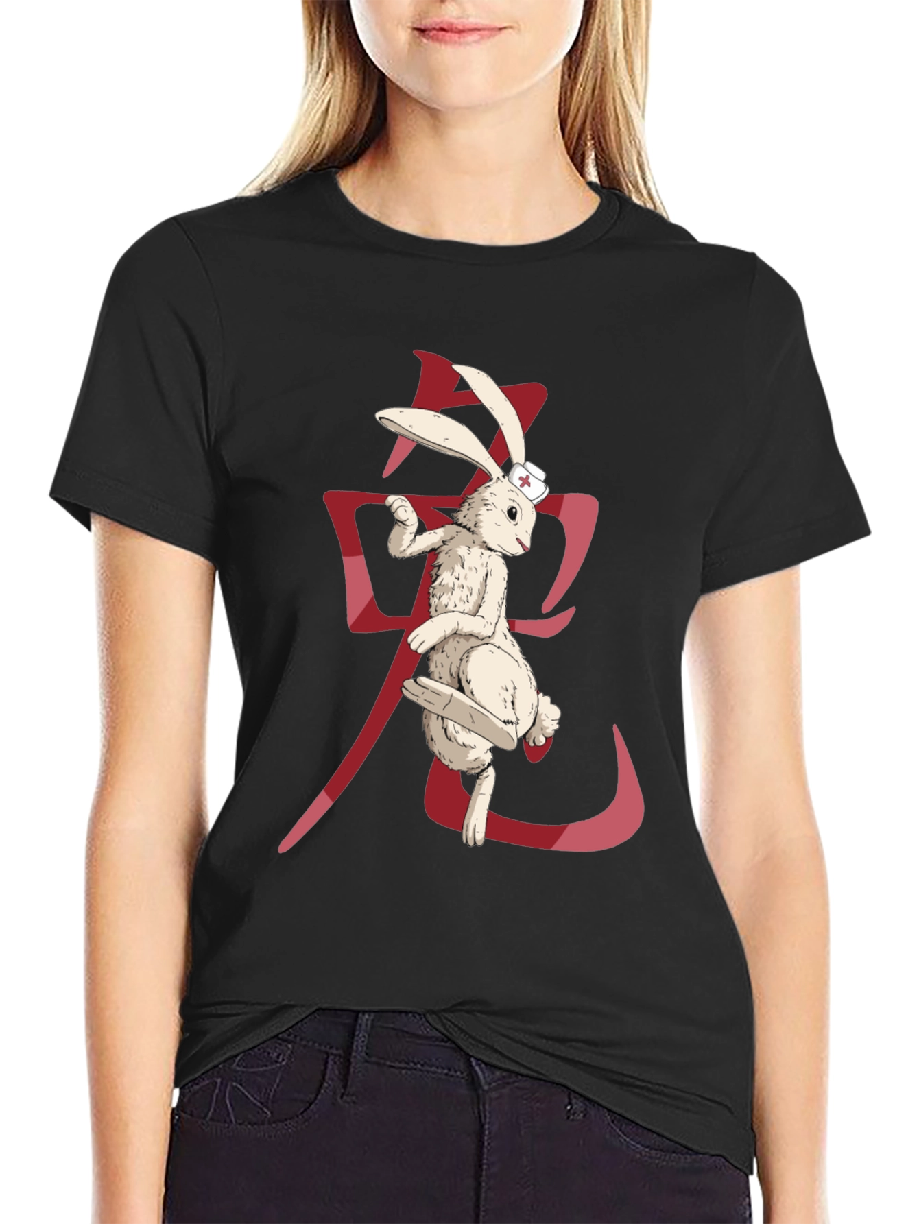 Rabbit Nurse Graphic Tee