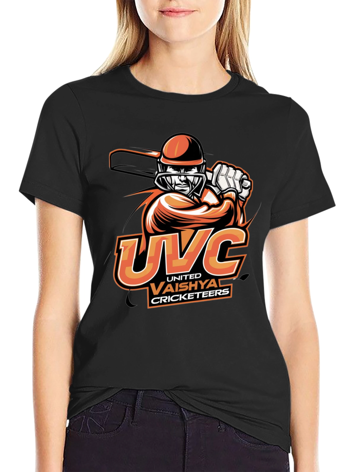UVC United Vaishya Cricketers Graphic T-Shirt