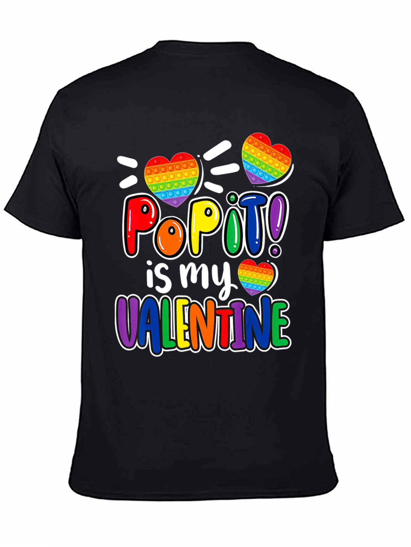 Pop It Valentines Day T-Shirt