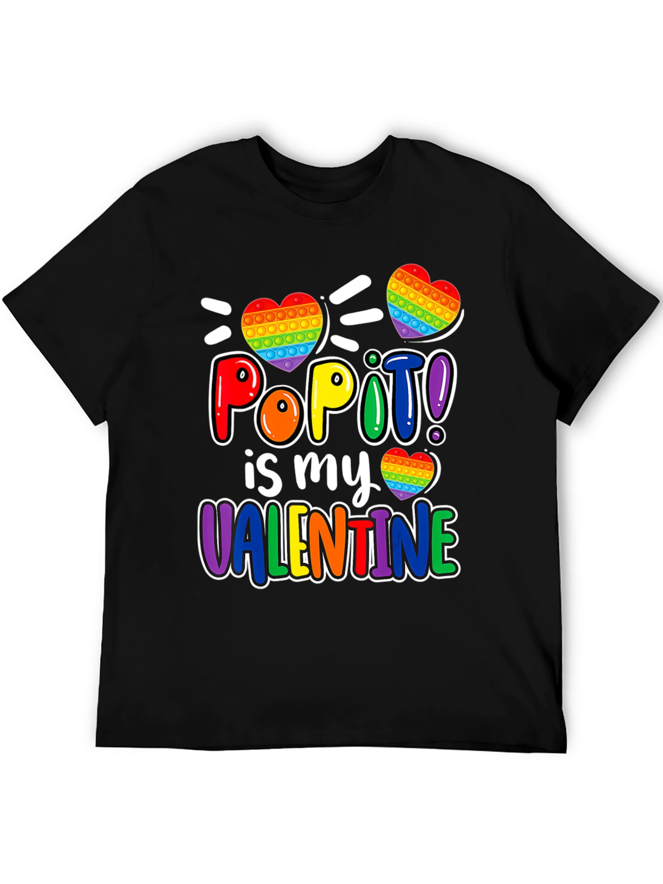 Pop It Valentines Day T-Shirt