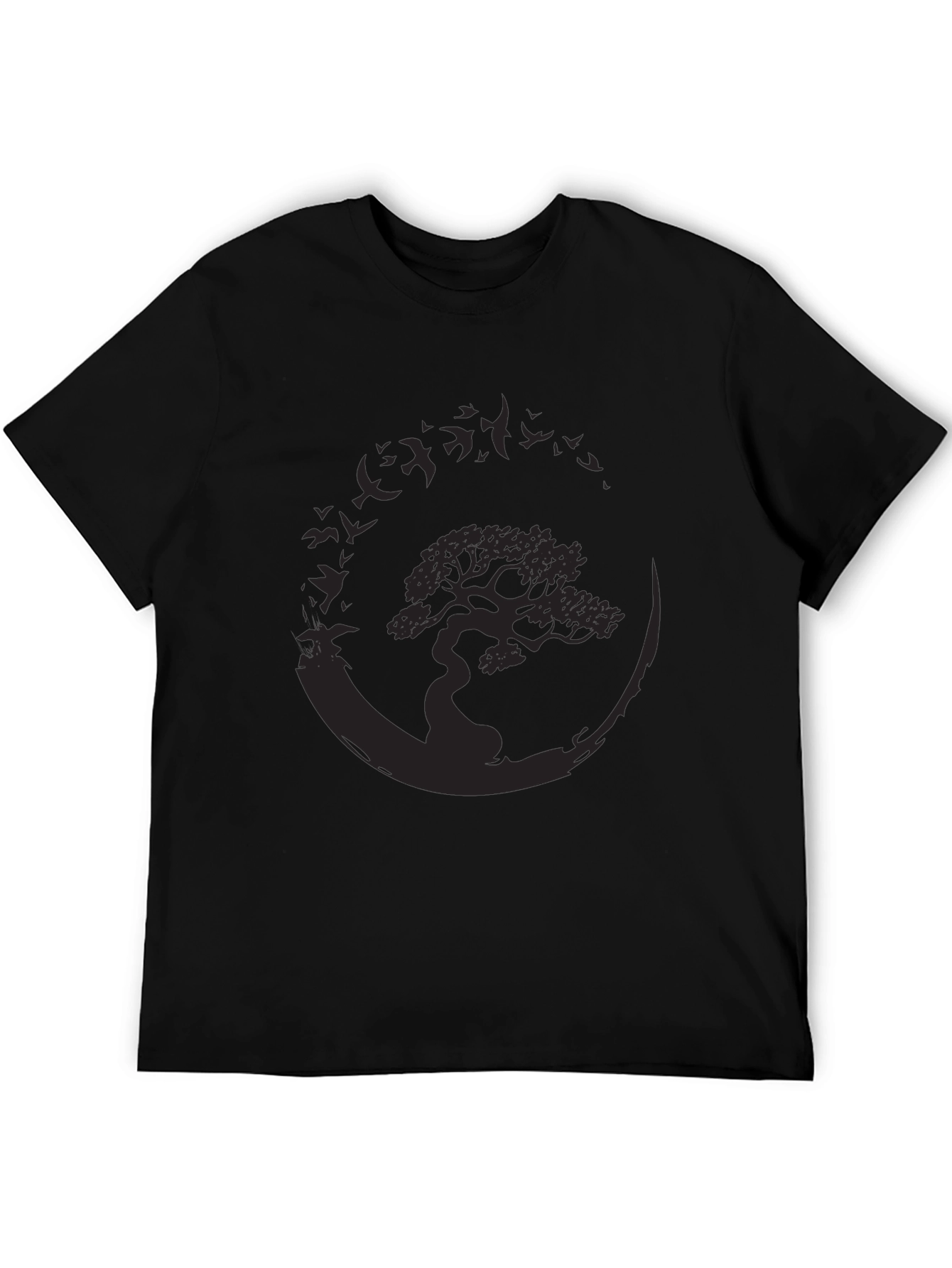 Bonsai Tree Graphic T-Shirt - Nature Inspired Design