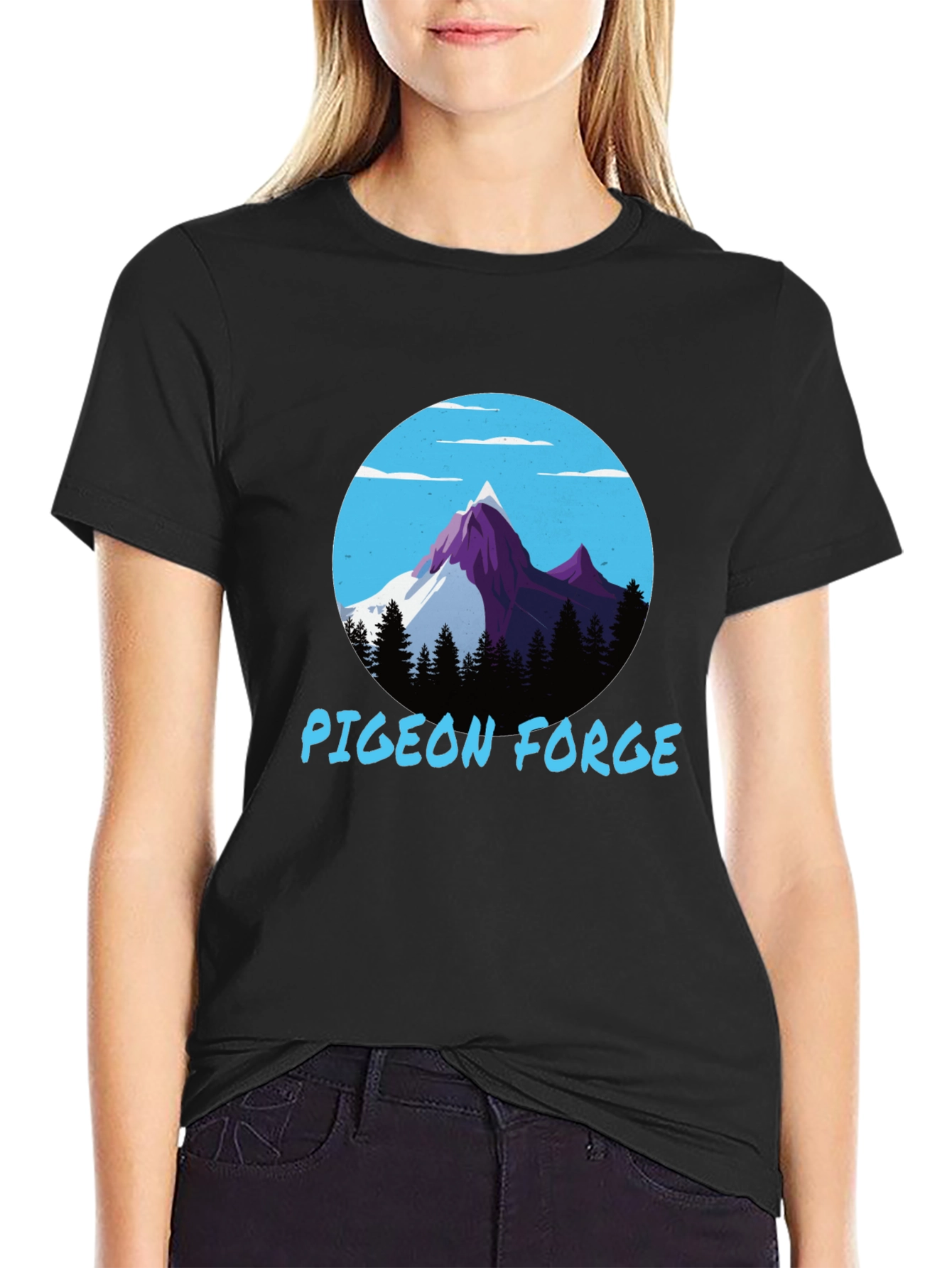 Pigeon Forge Graphic Tee - Mountain Design