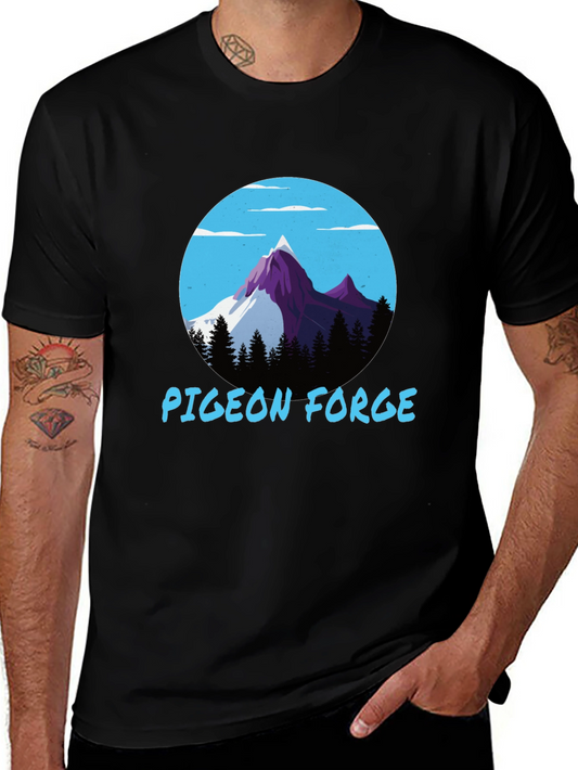 Pigeon Forge Graphic Tee - Mountain Design