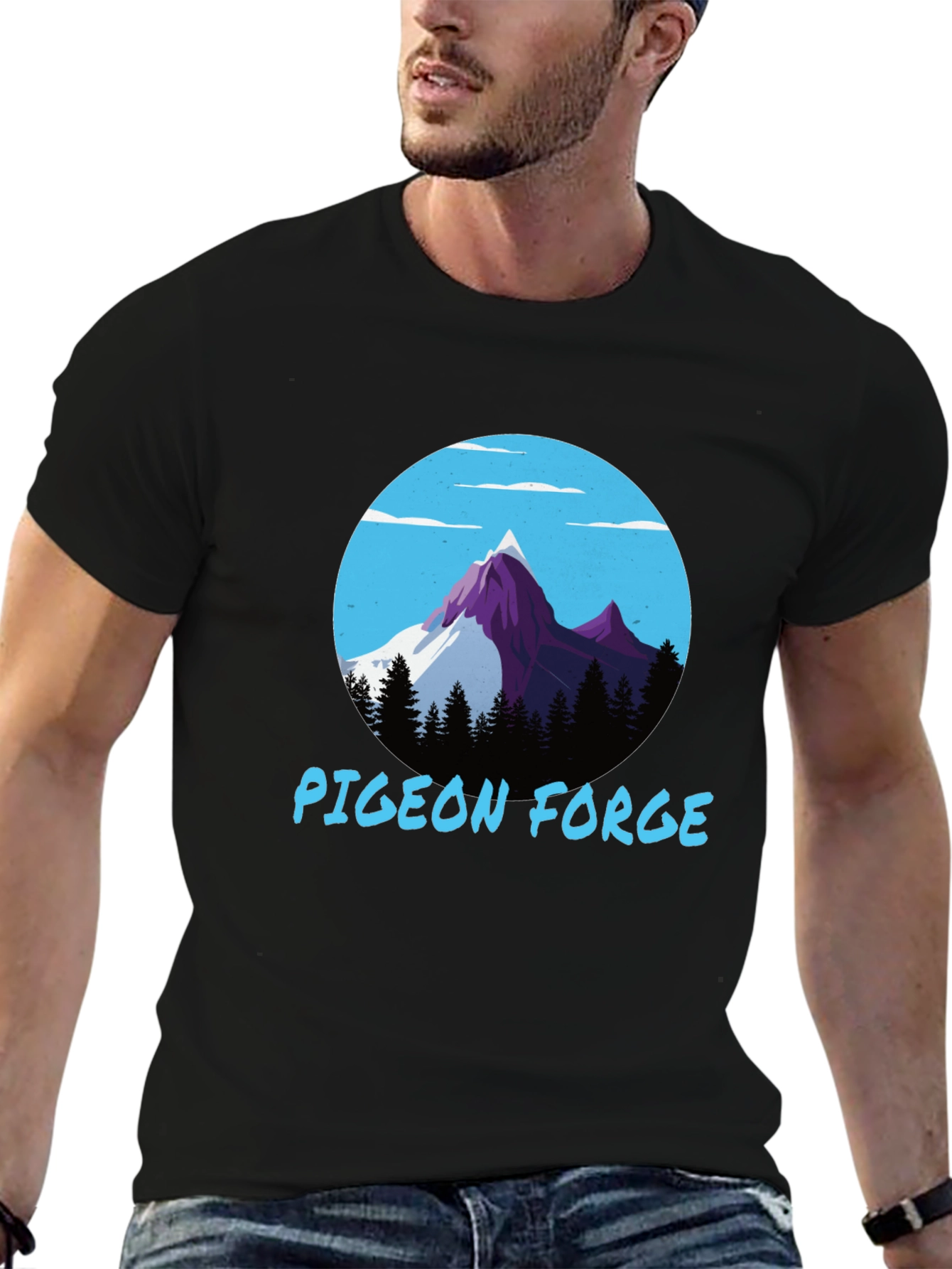 Pigeon Forge Graphic Tee - Mountain Design