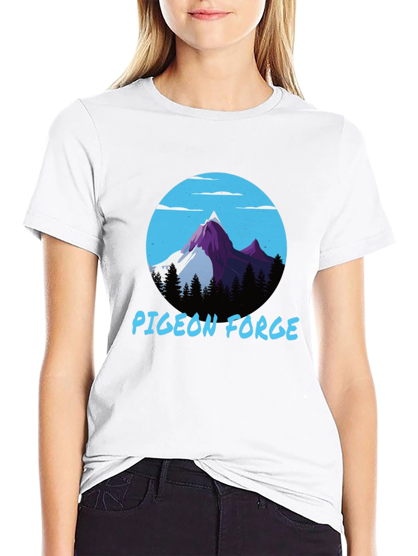 Pigeon Forge Graphic Tee - Mountain Design