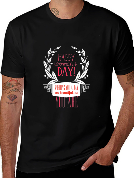 Happy Womens Day Graphic Tee