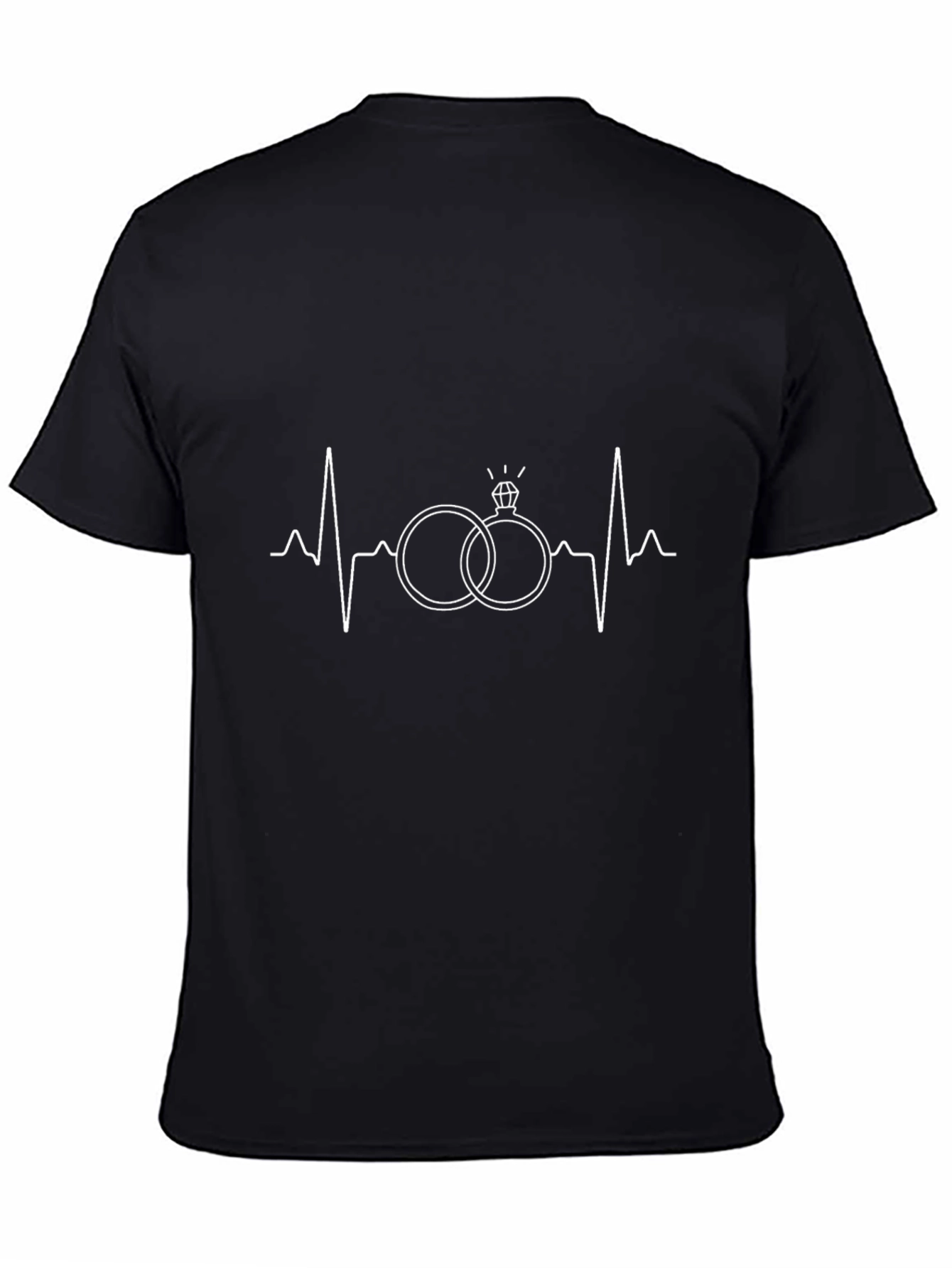 Heartbeat Wedding Ring T-Shirt
