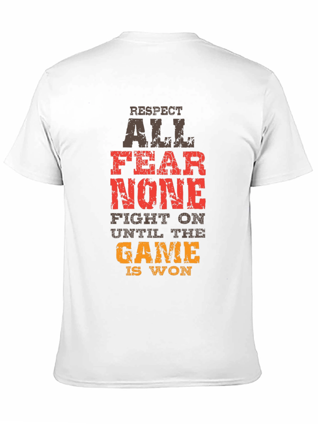Respect All Fear None Graphic Tee