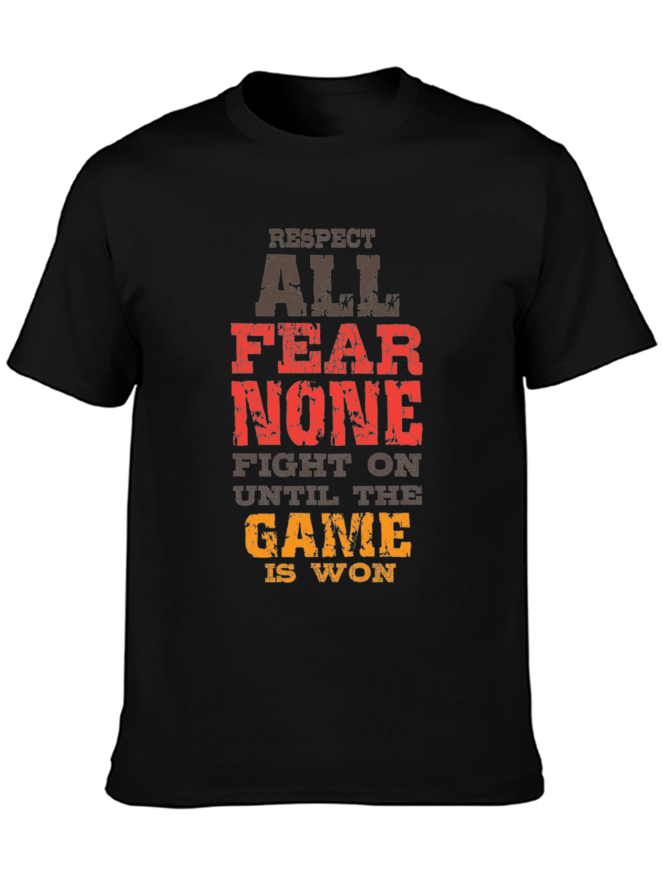 Respect All Fear None Graphic Tee