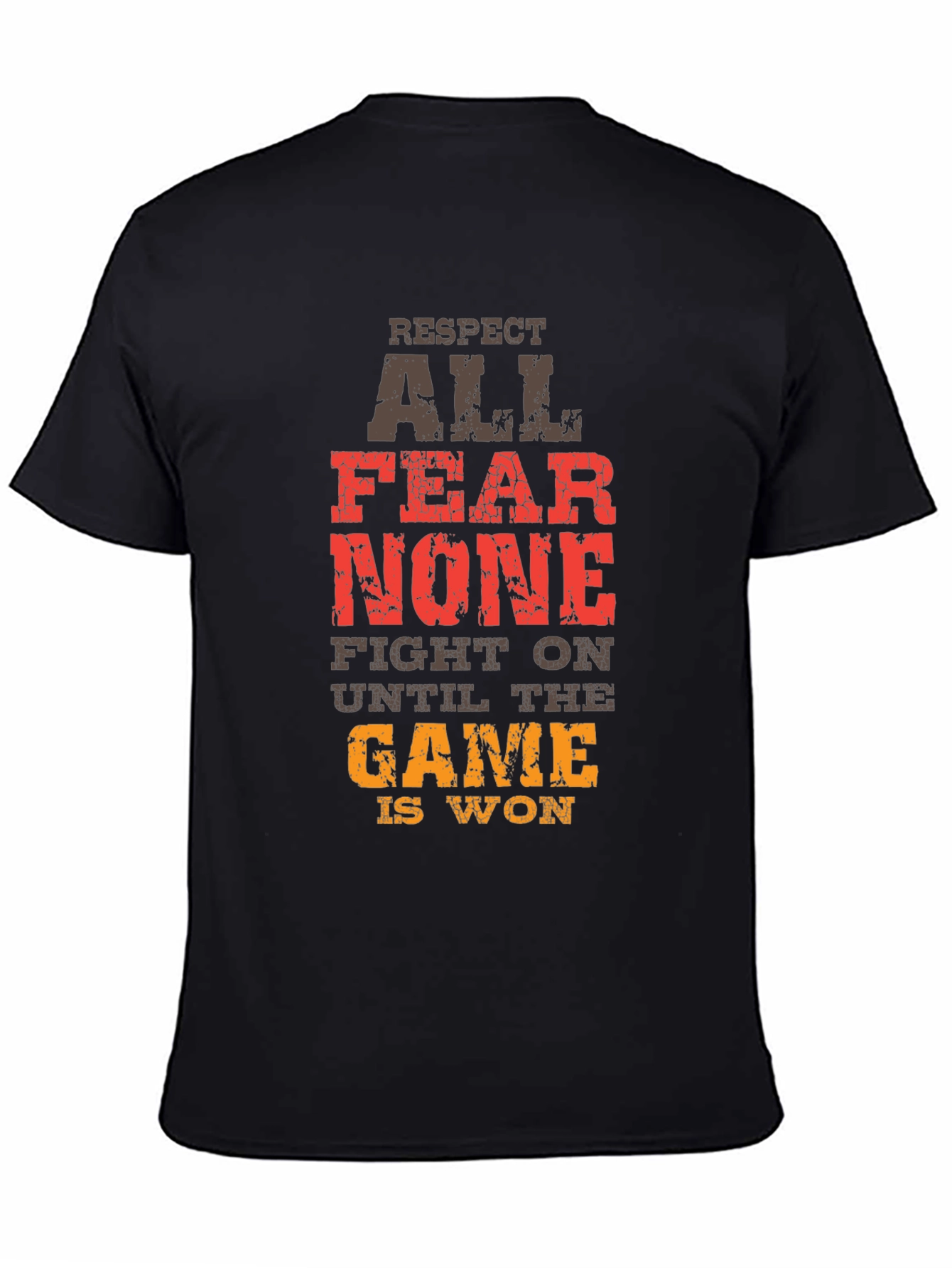 Respect All Fear None Graphic Tee