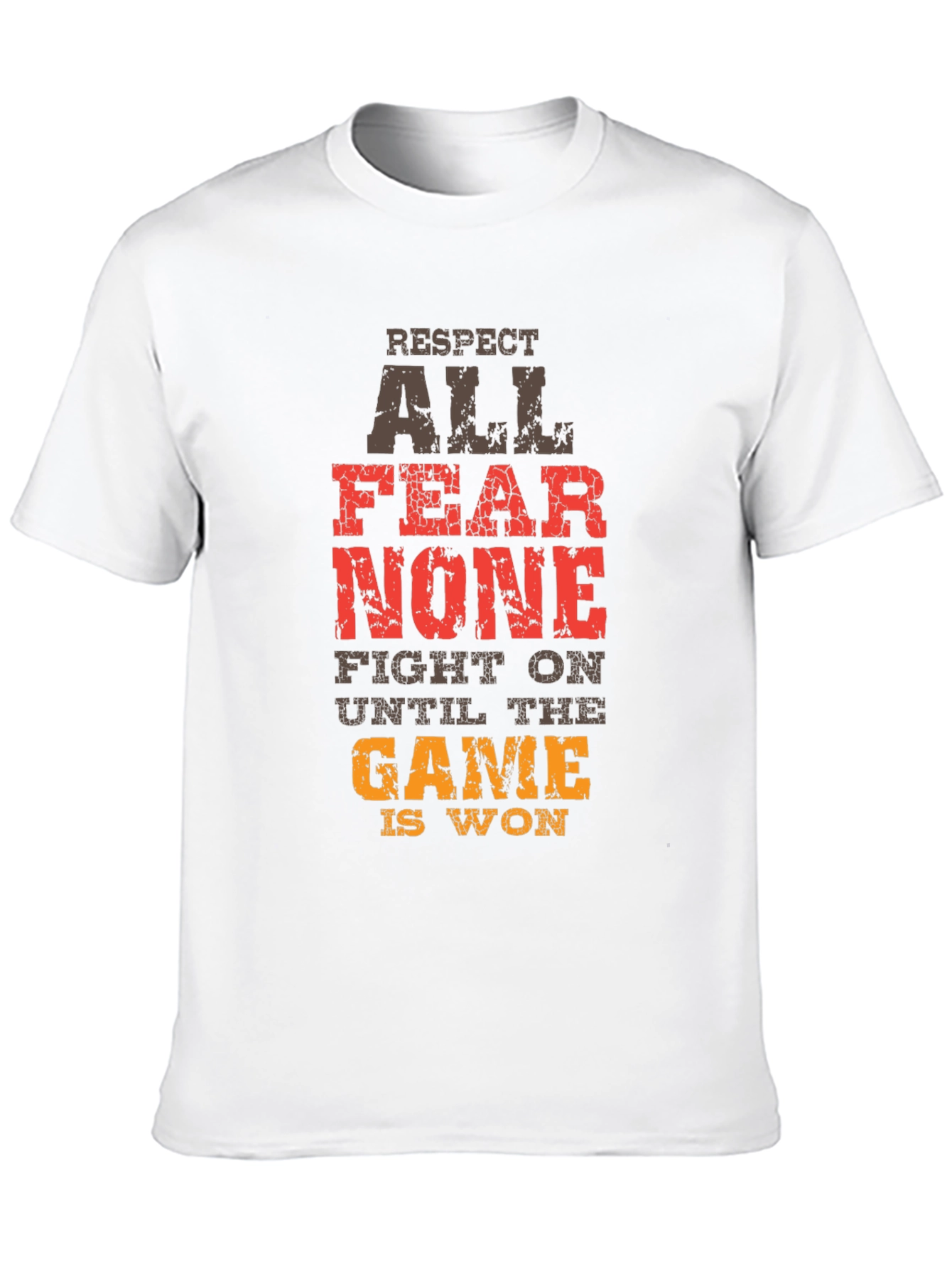 Respect All Fear None Graphic Tee