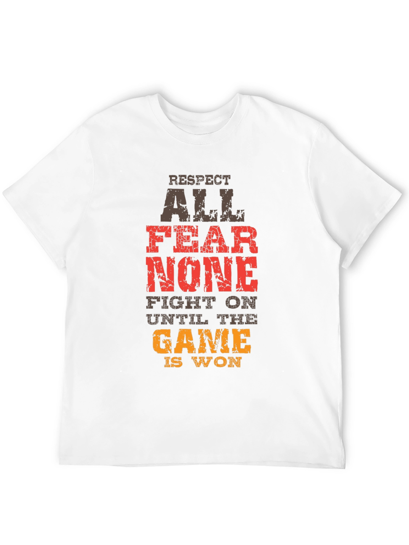 Respect All Fear None Graphic Tee