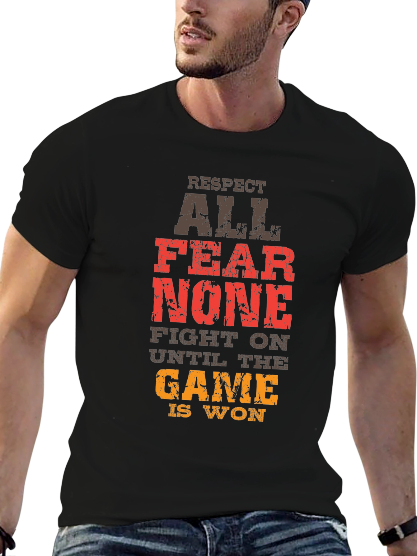 Respect All Fear None Graphic Tee