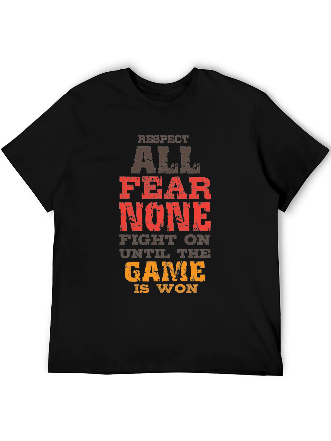 Respect All Fear None Graphic Tee