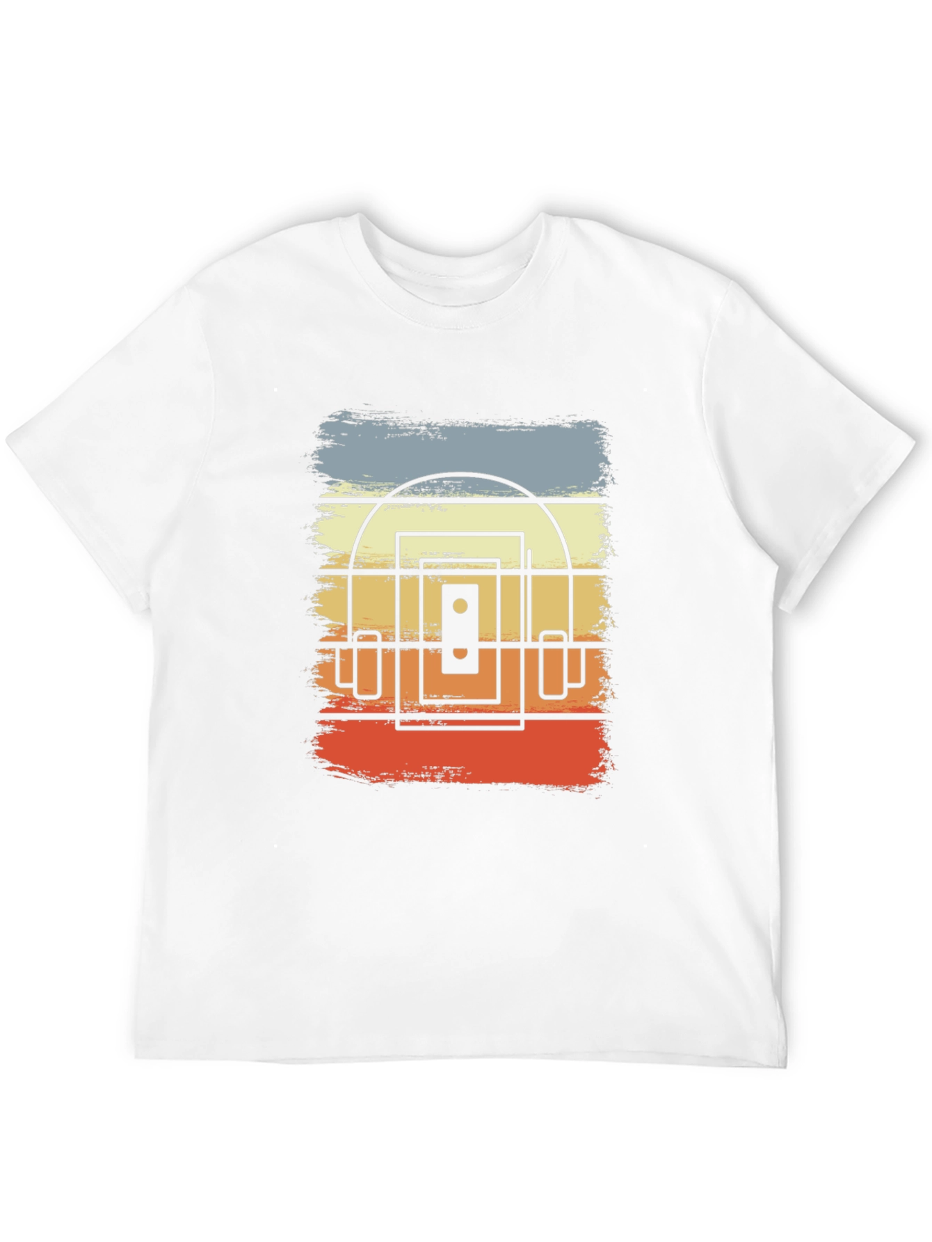 Retro Cassette Tape & Headphones Graphic Tee