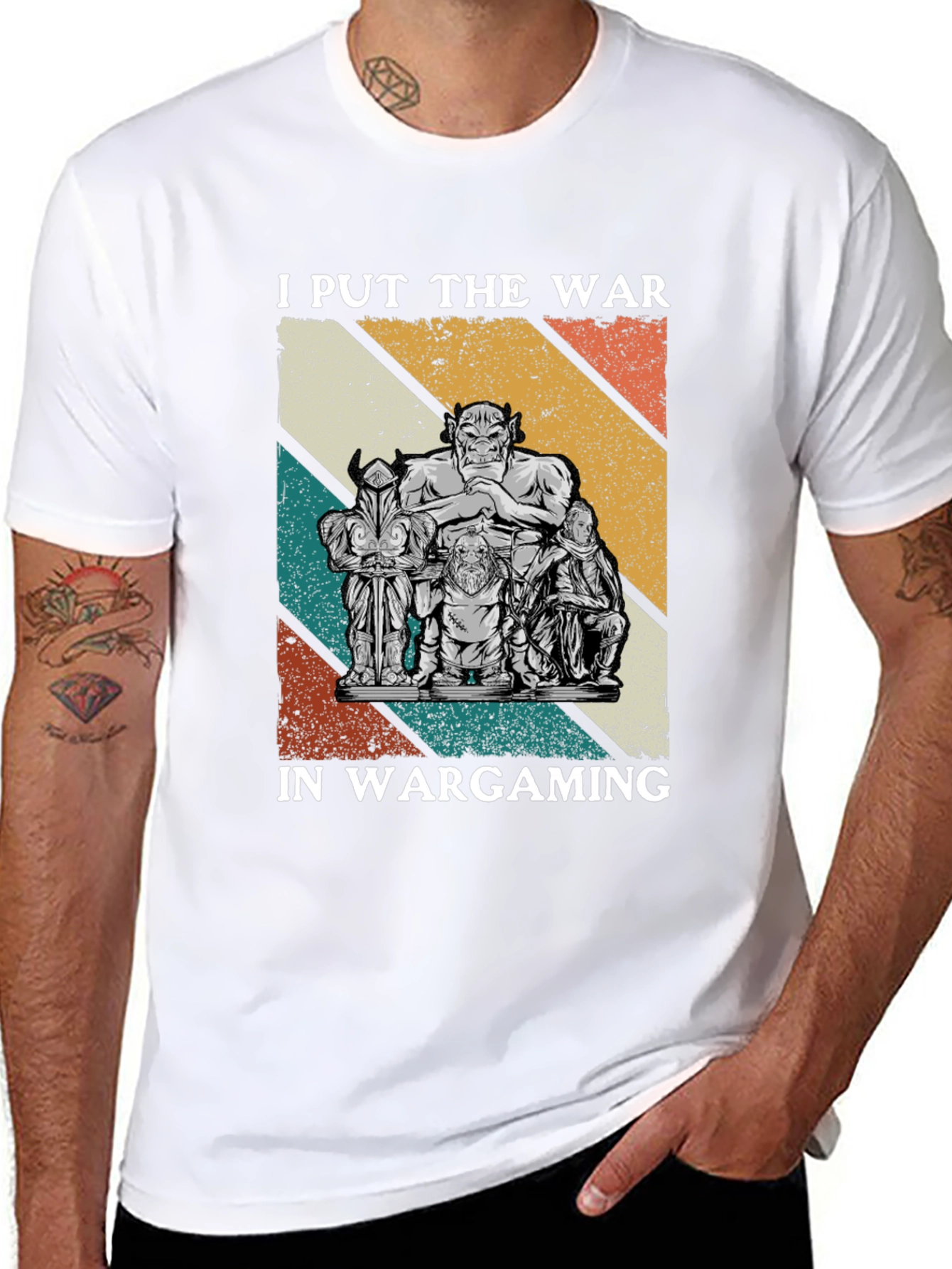 I Put The War In Wargaming T-Shirt
