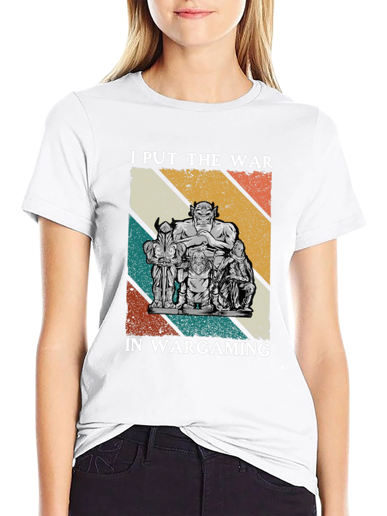 I Put The War In Wargaming T-Shirt