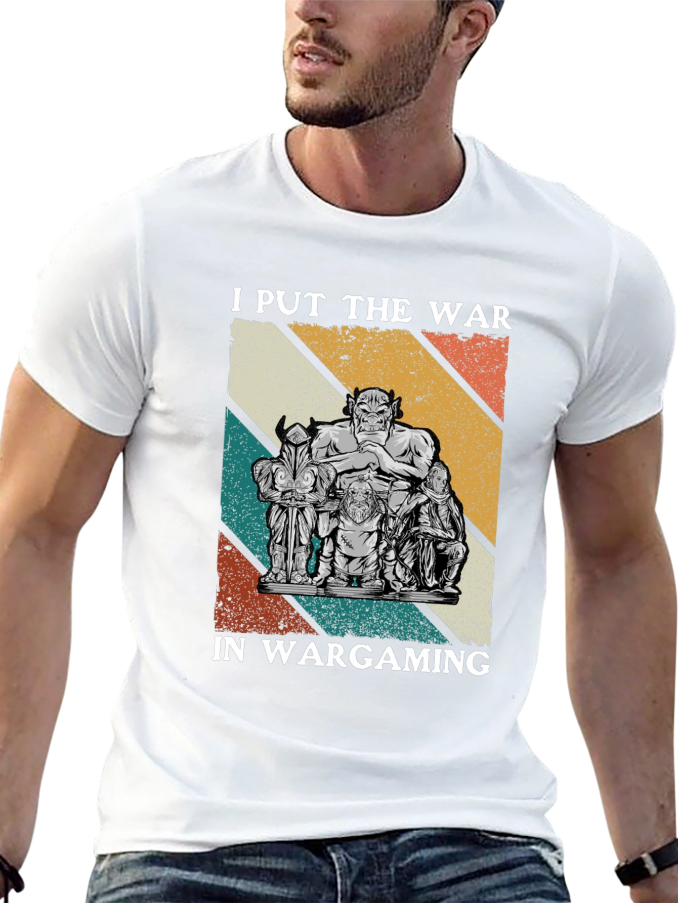 I Put The War In Wargaming T-Shirt
