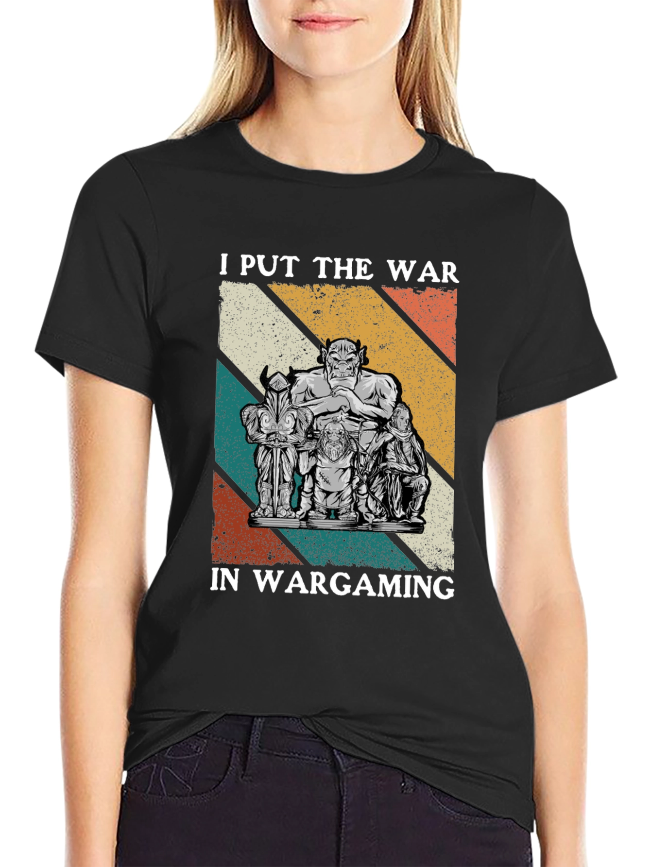 I Put The War In Wargaming T-Shirt