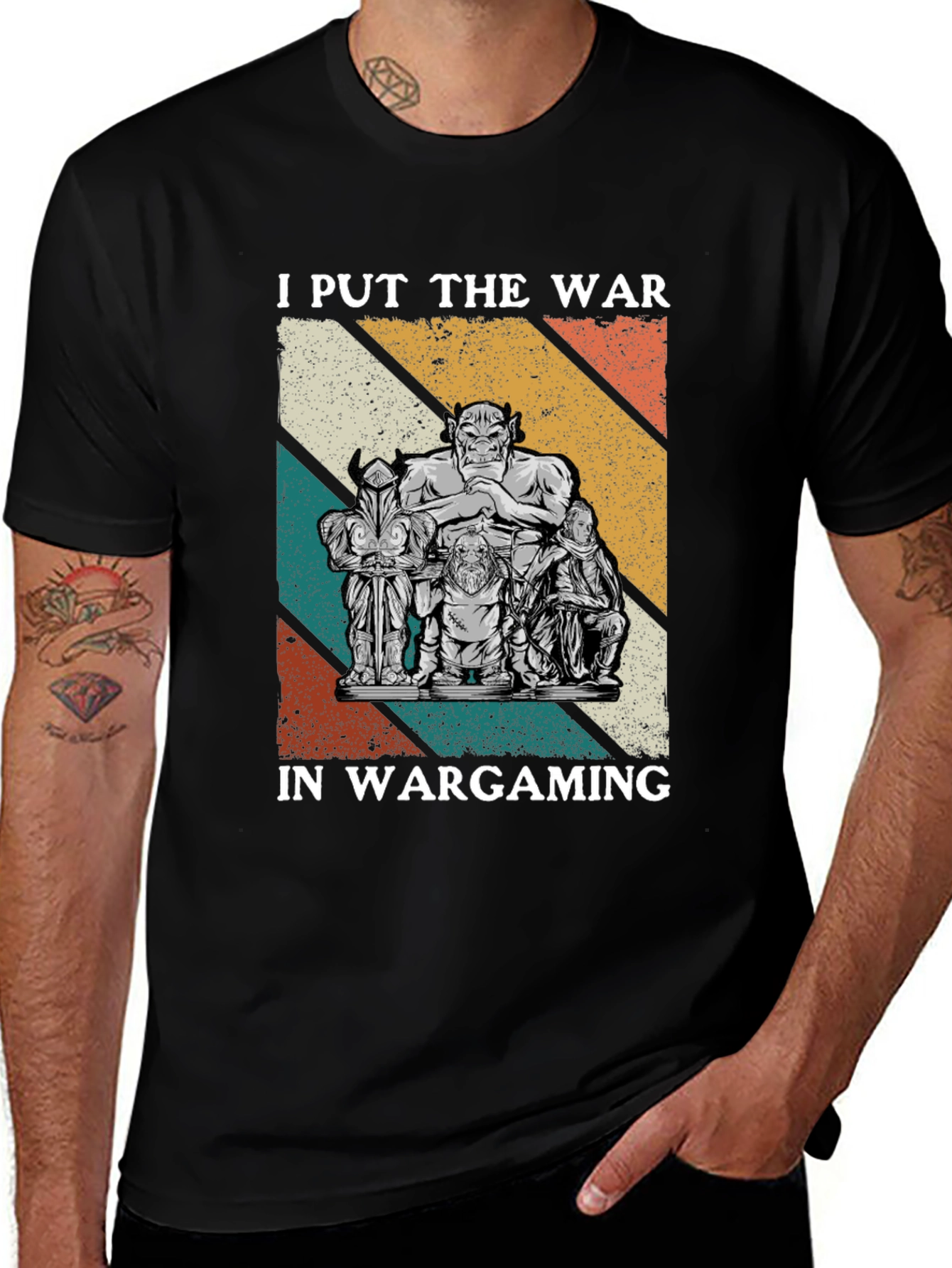I Put The War In Wargaming T-Shirt