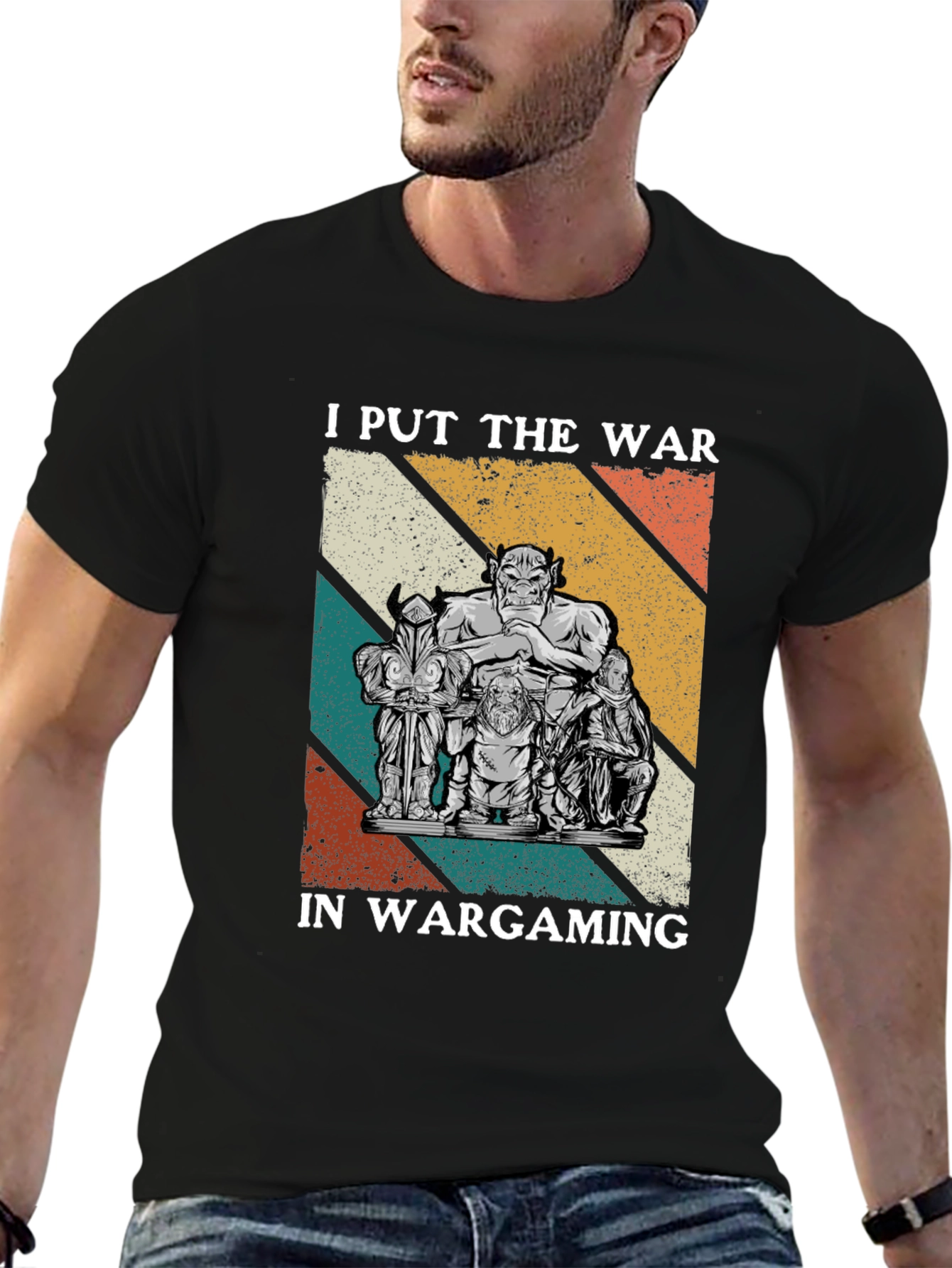 I Put The War In Wargaming T-Shirt