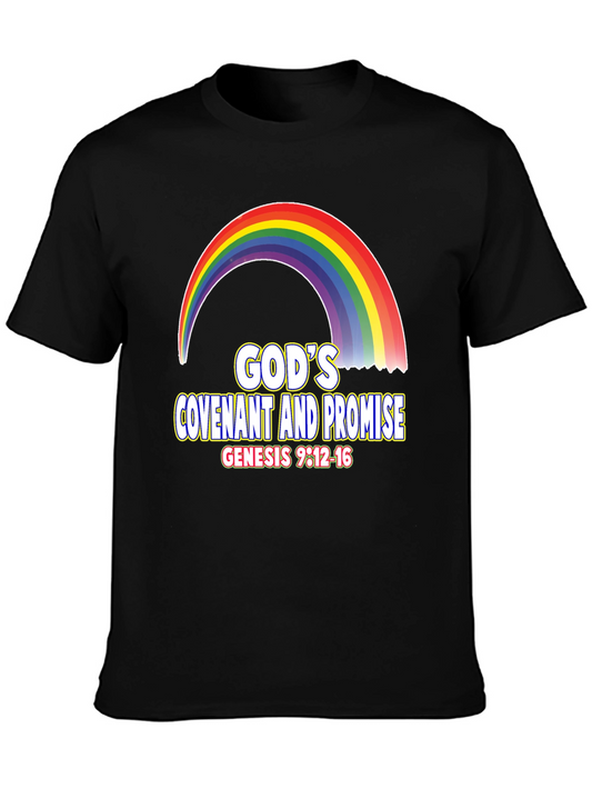 Gods Covenant Promise Rainbow T-Shirt