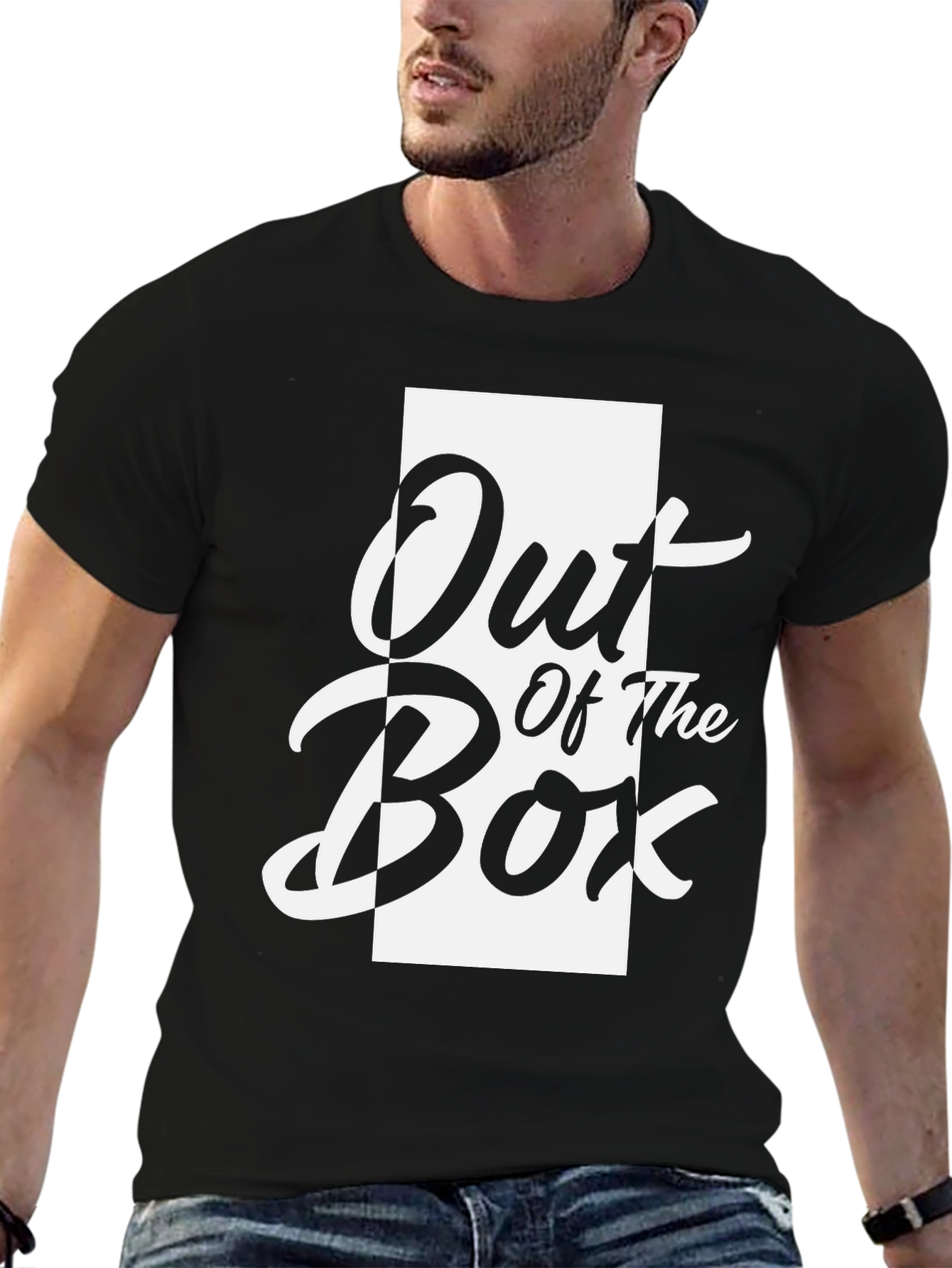 Out of the Box Graphic Tee - Black