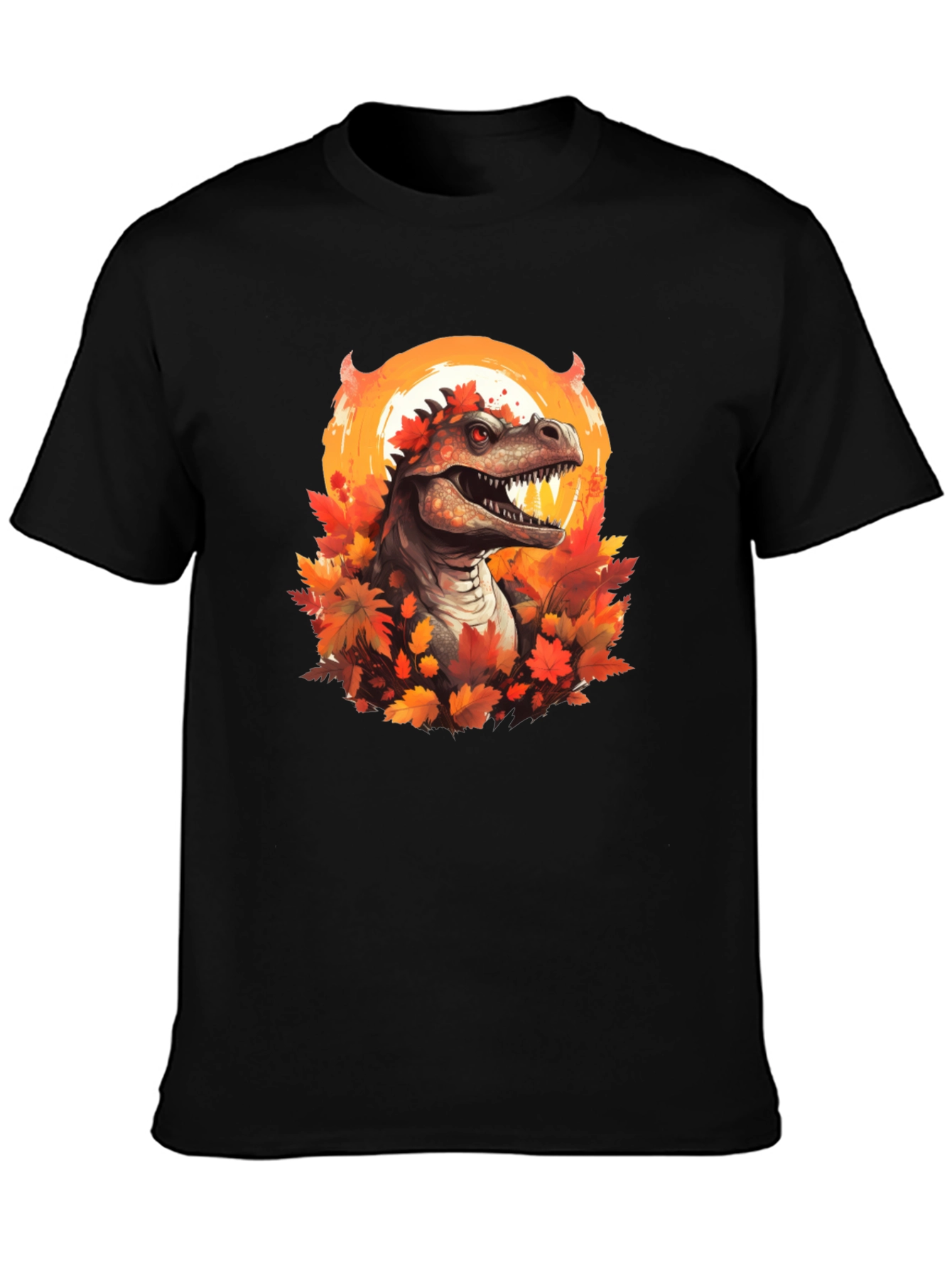 Dinosaur in Autumn T-Shirt