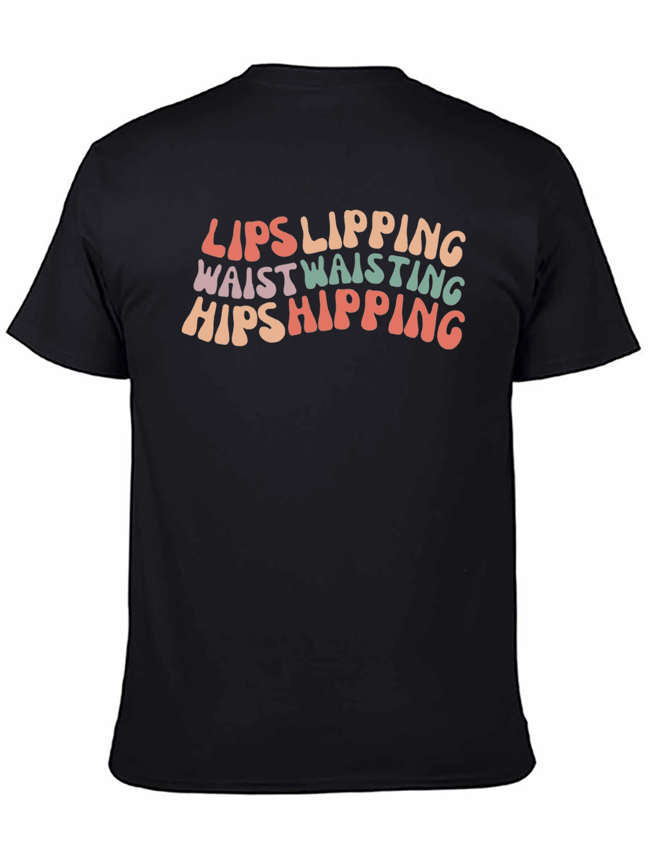 Lips Hips T-Shirt Fun Trendy Top