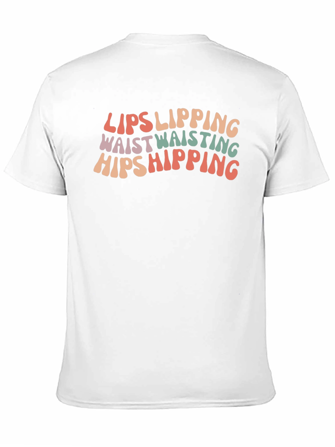 Lips Hips T-Shirt Fun Trendy Top