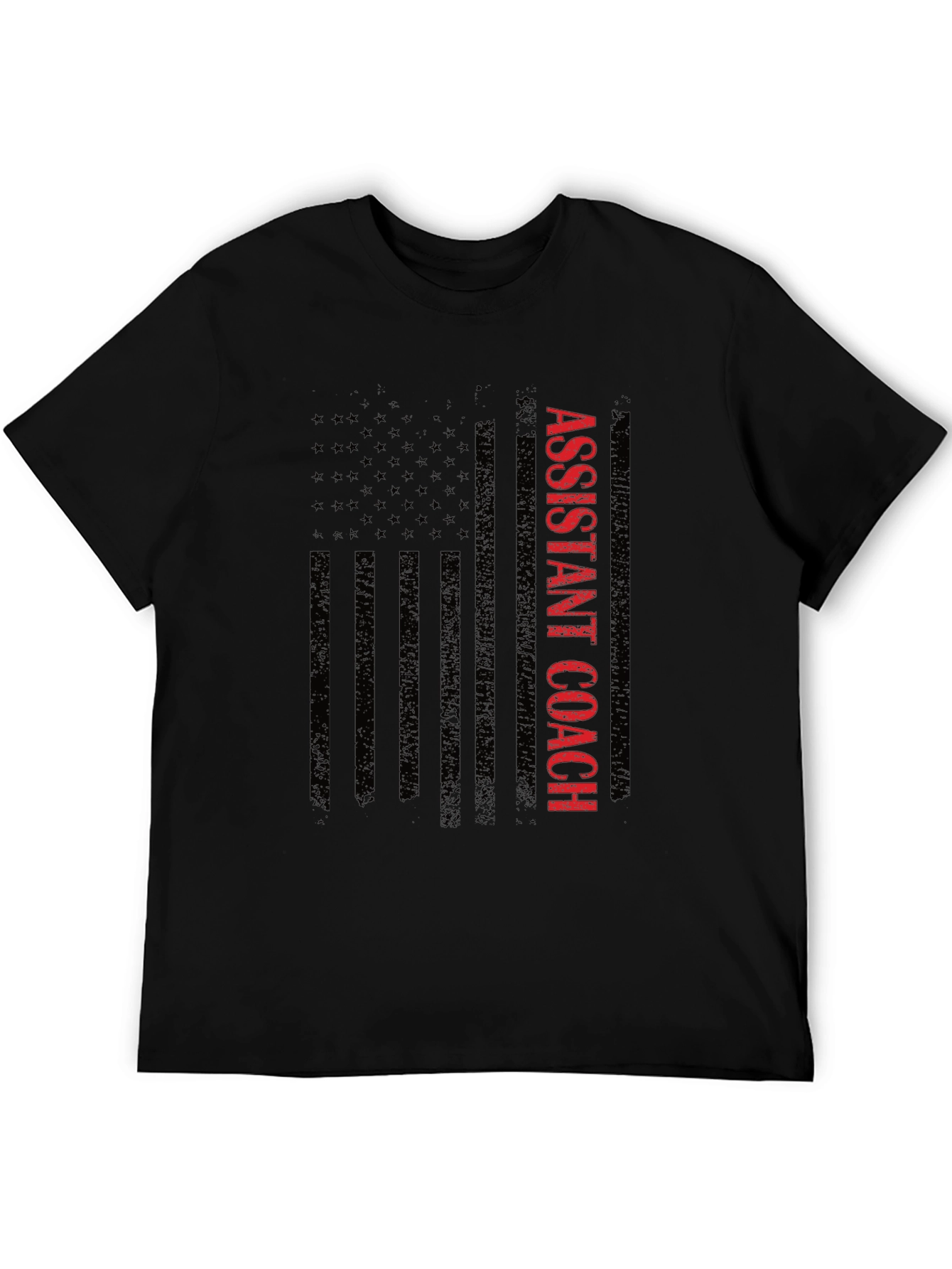 Assistant Coach USA Flag Graphic T-Shirt