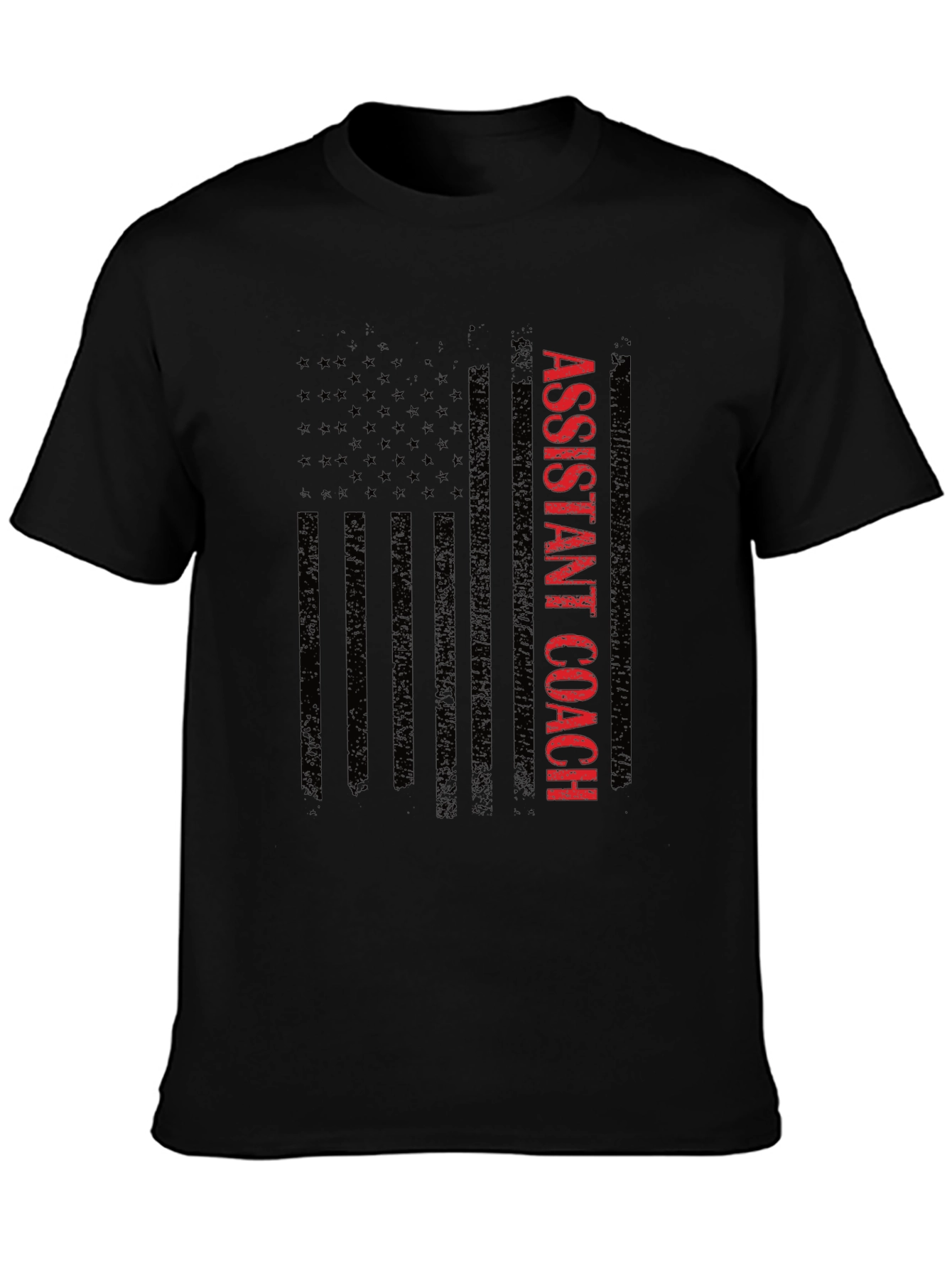 Assistant Coach USA Flag Graphic T-Shirt