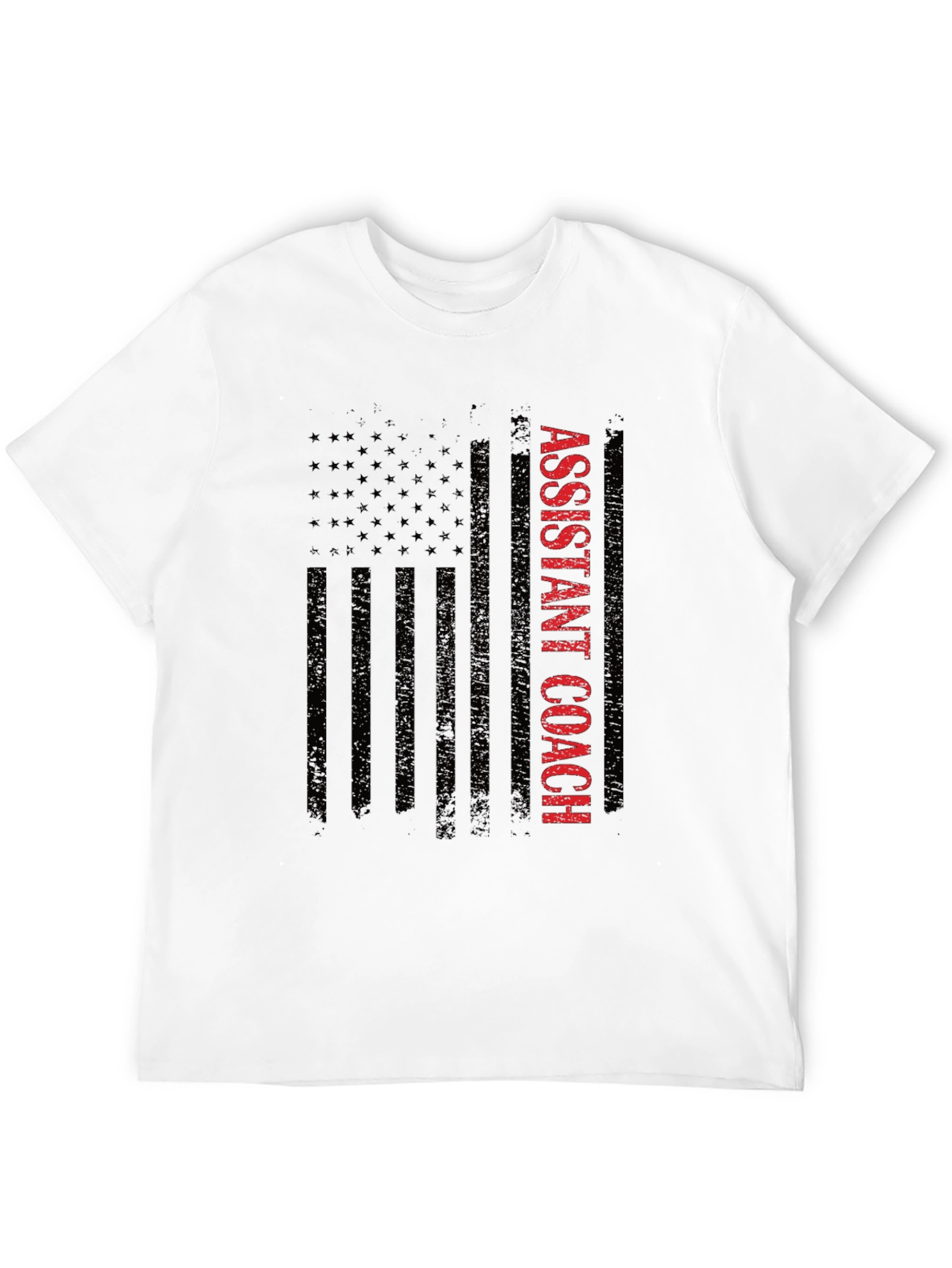 Assistant Coach USA Flag Graphic T-Shirt