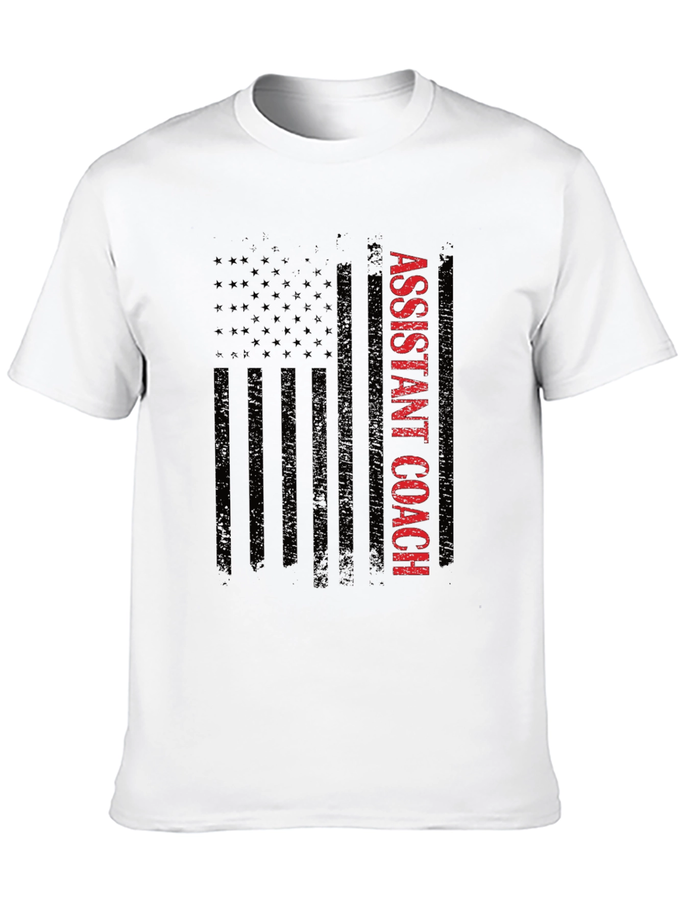 Assistant Coach USA Flag Graphic T-Shirt
