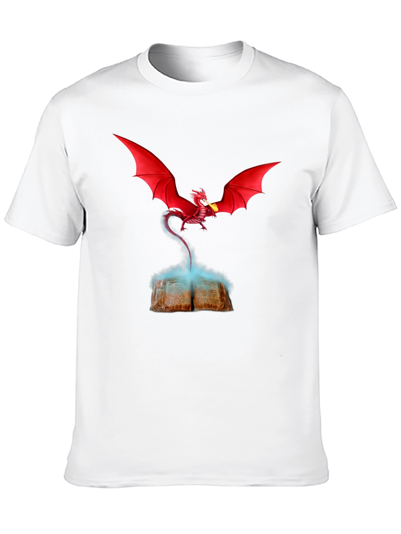 Dragon Book T-Shirt - Unleash the Magic!