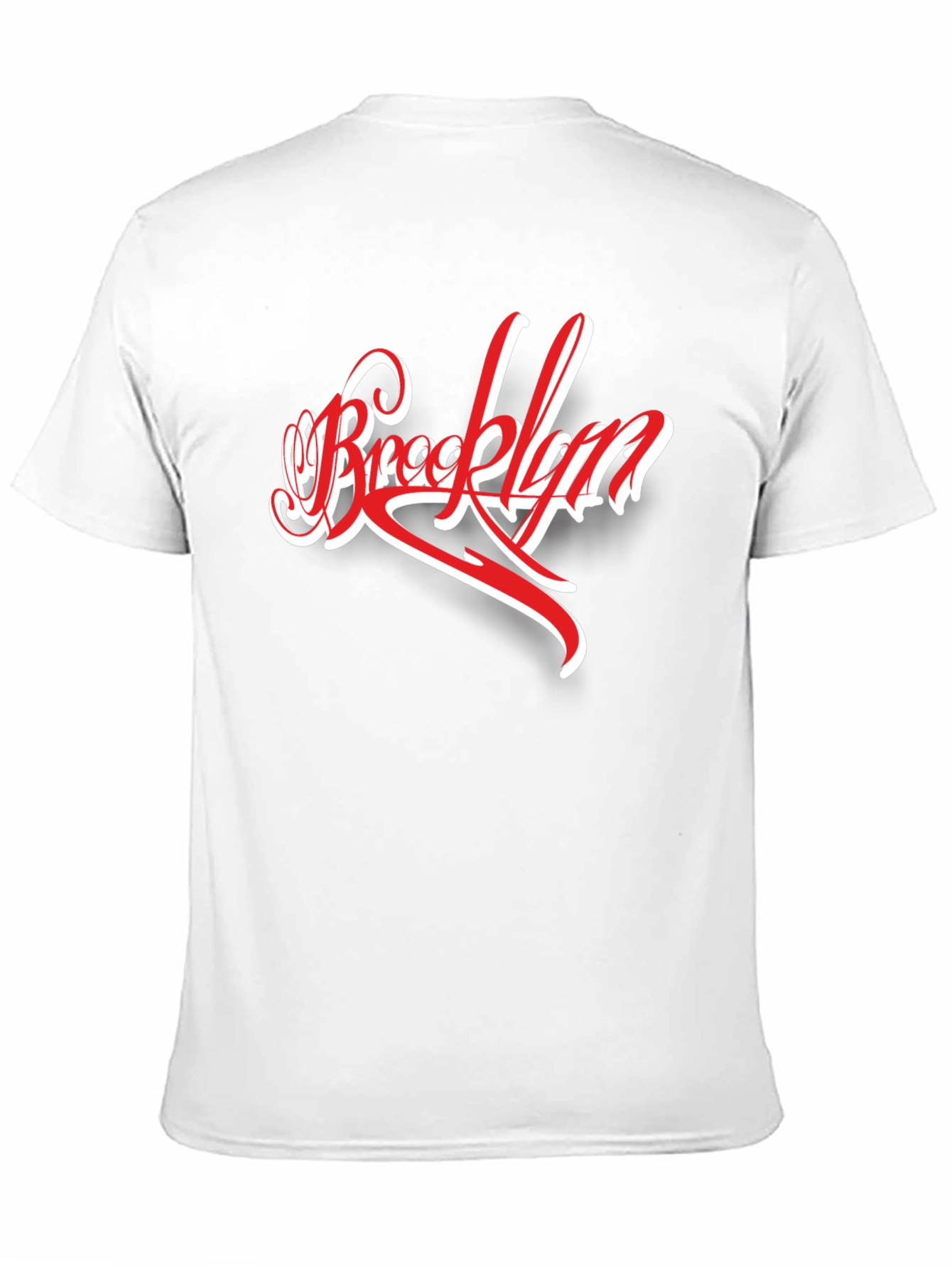 Brooklyn Script Graphic Tee - Stylish Black T-Shirt