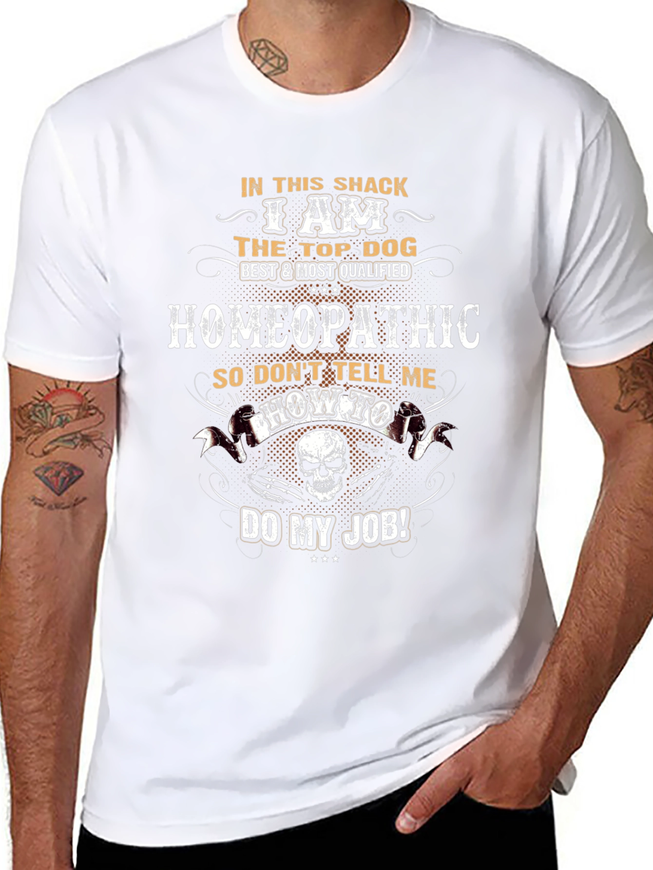 Homeopathic Top Dog Graphic Tee