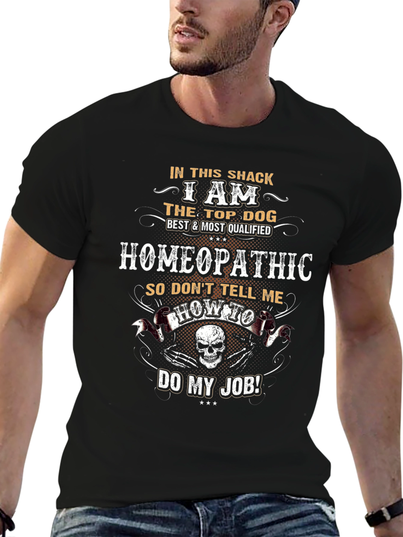 Homeopathic Top Dog Graphic Tee