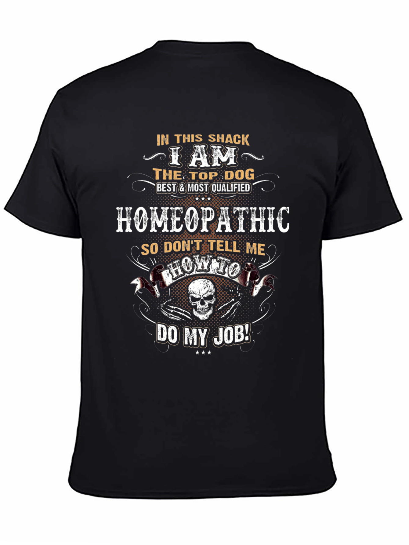 Homeopathic Top Dog Graphic Tee