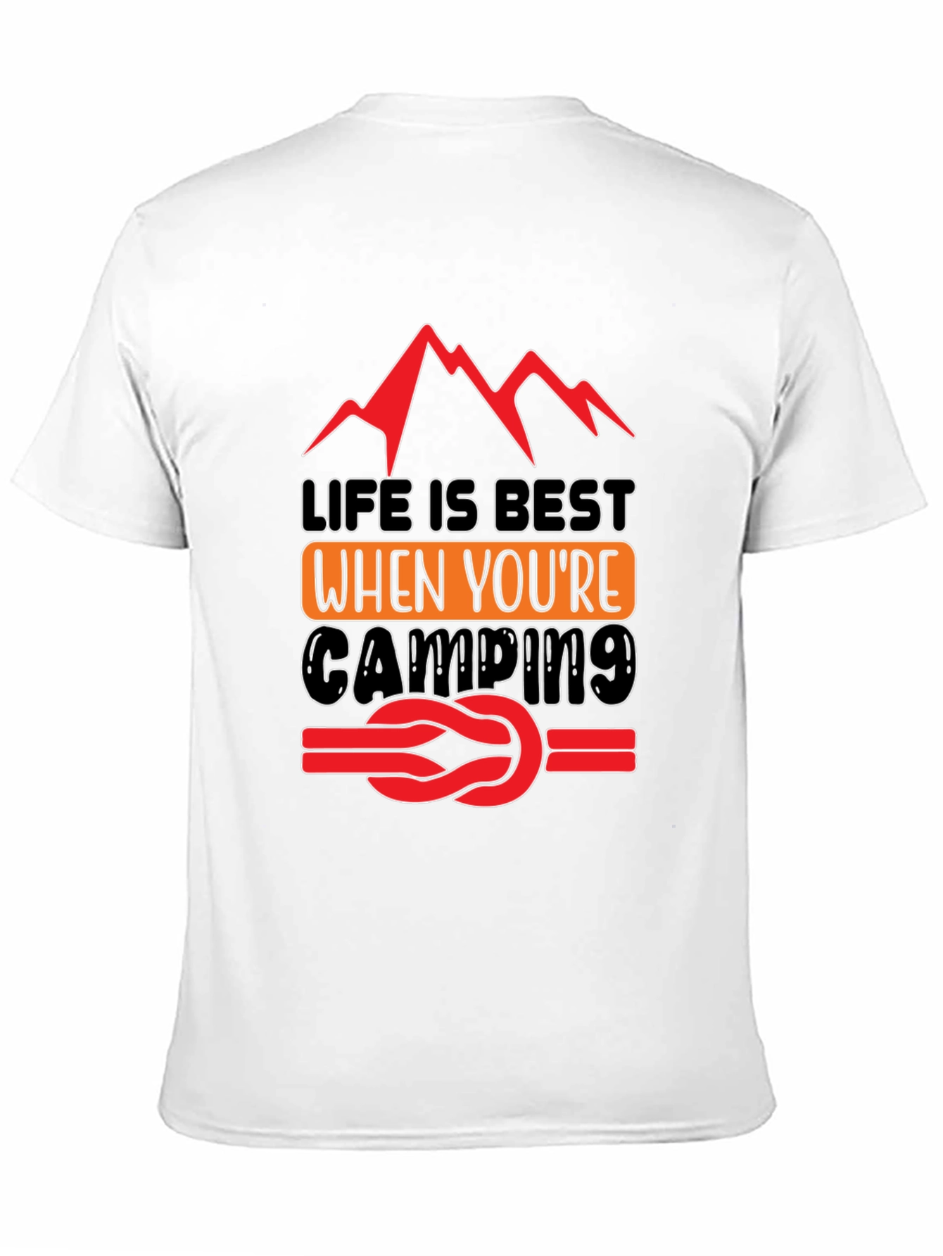 Life is Best Camping Graphic Tee