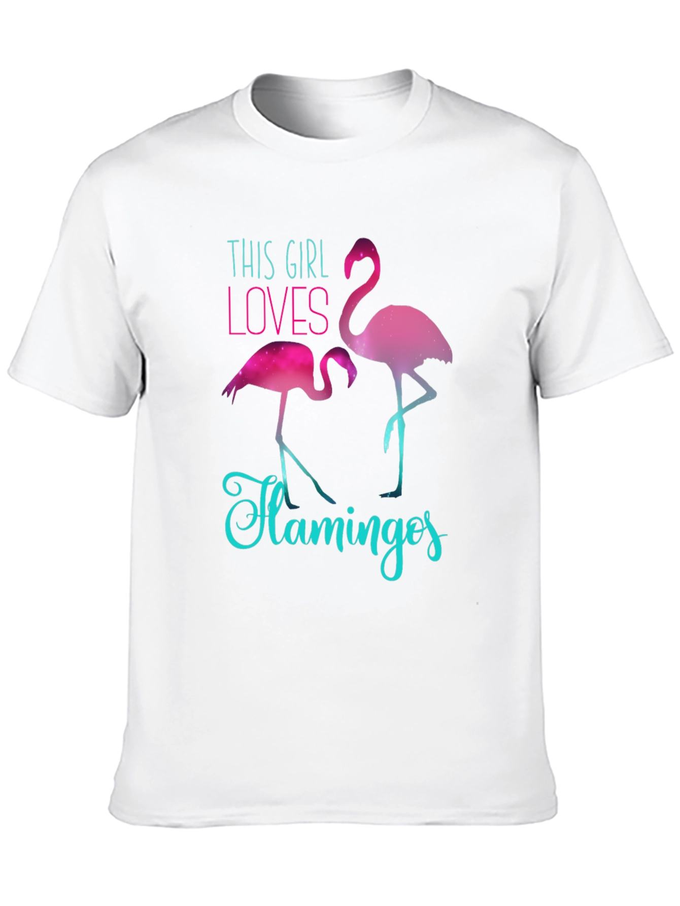 Flamingo Lover Tee - This Girl Loves Flamingos T-Shirt