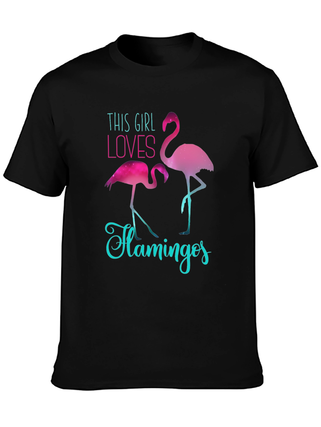 Flamingo Lover Tee - This Girl Loves Flamingos T-Shirt