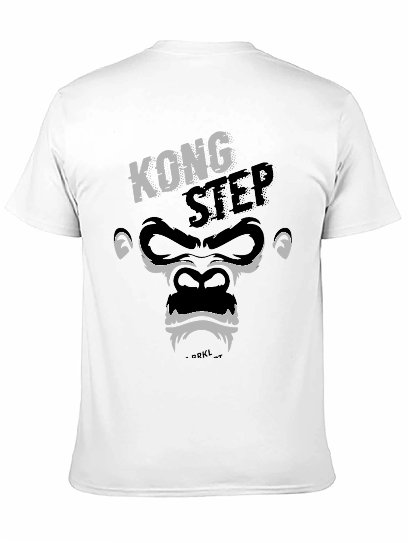 Kong Step Graphic Print Black T-Shirt