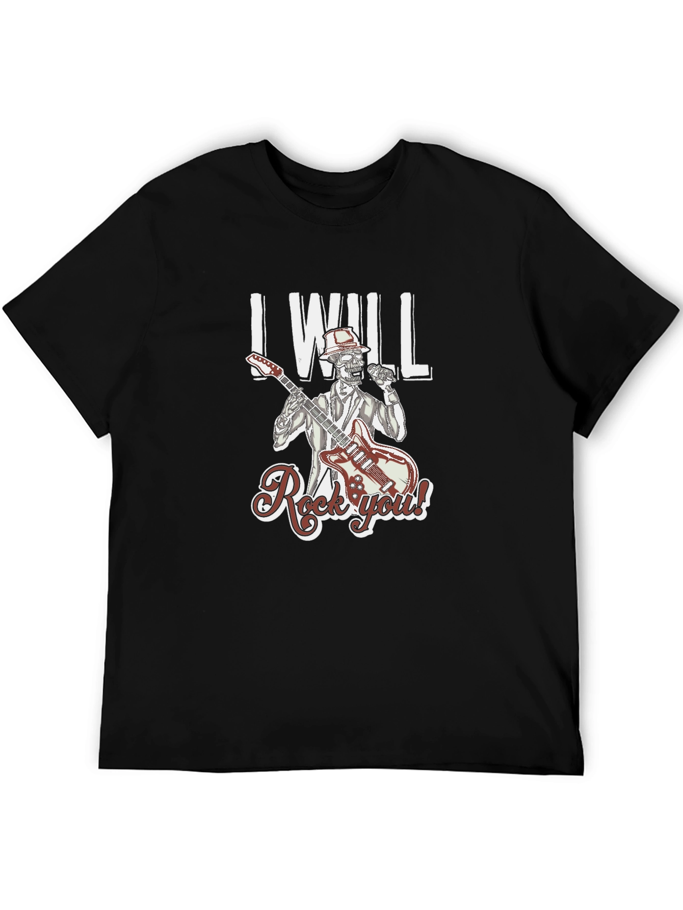 Rock You Skeleton Graphic Tee