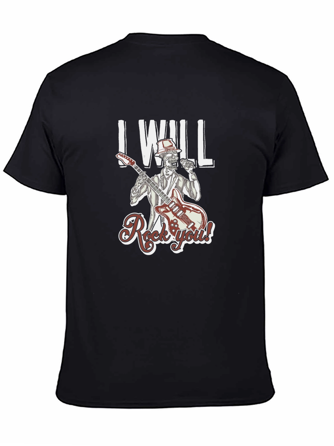 Rock You Skeleton Graphic Tee