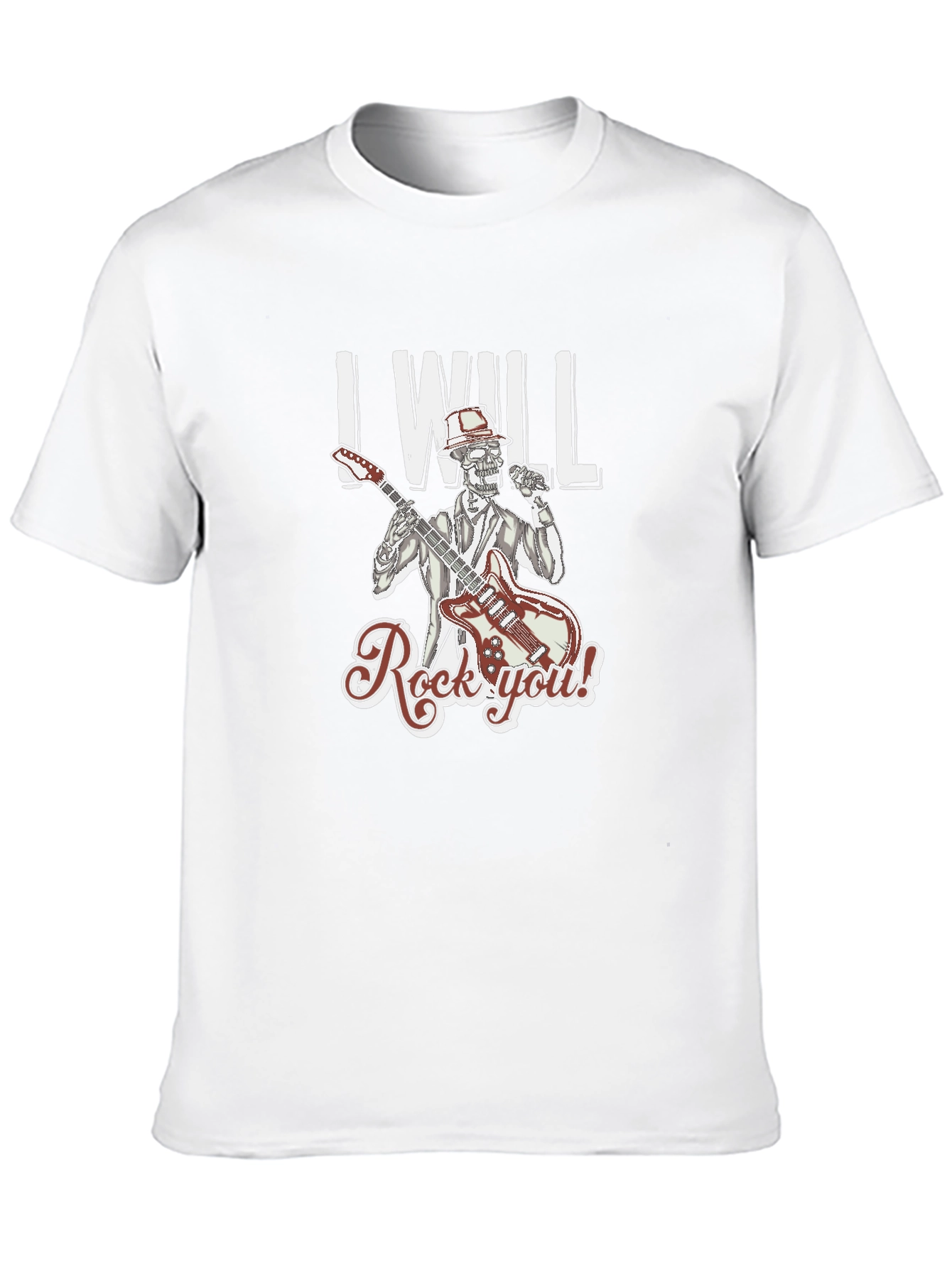 Rock You Skeleton Graphic Tee