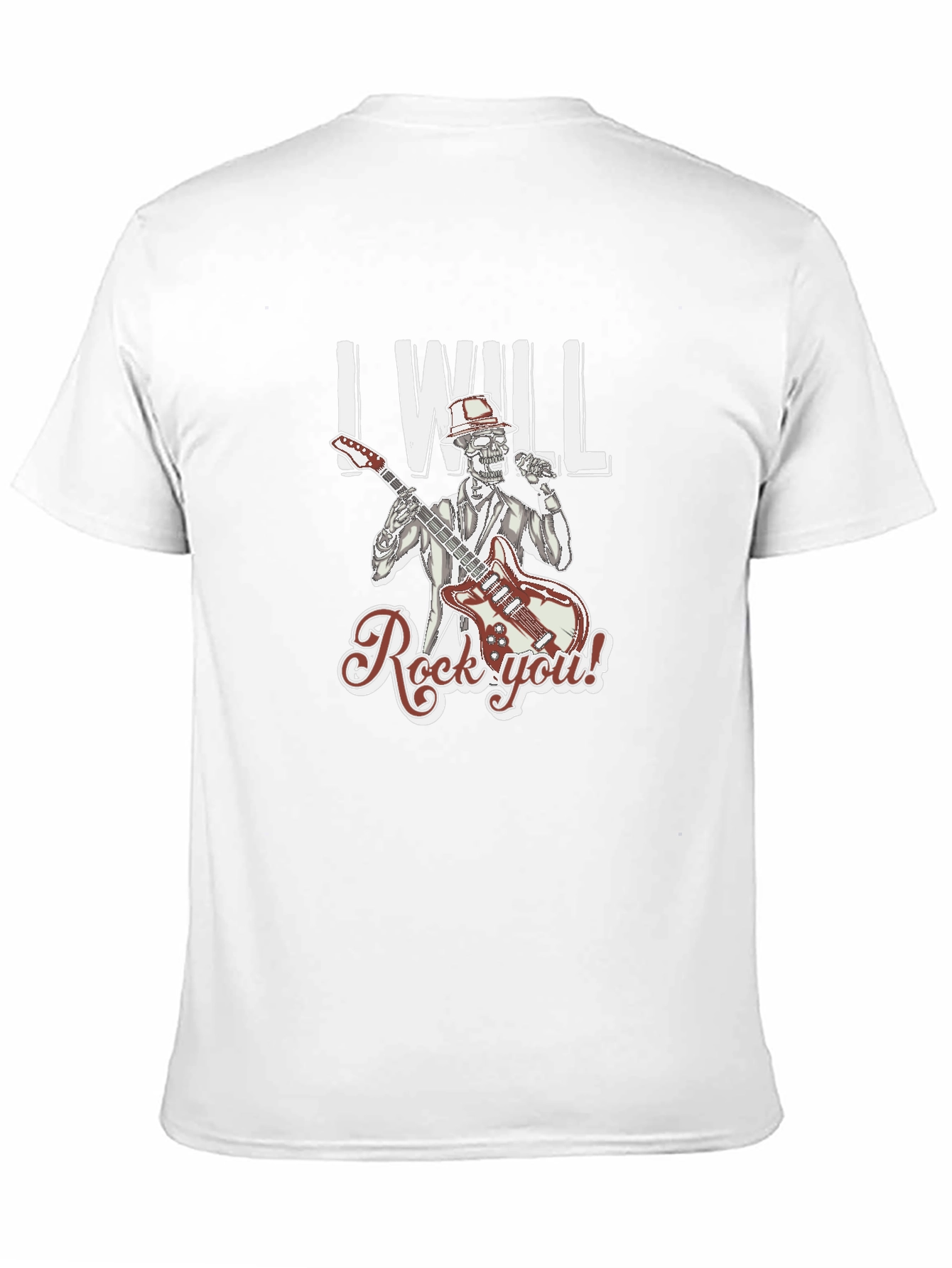 Rock You Skeleton Graphic Tee