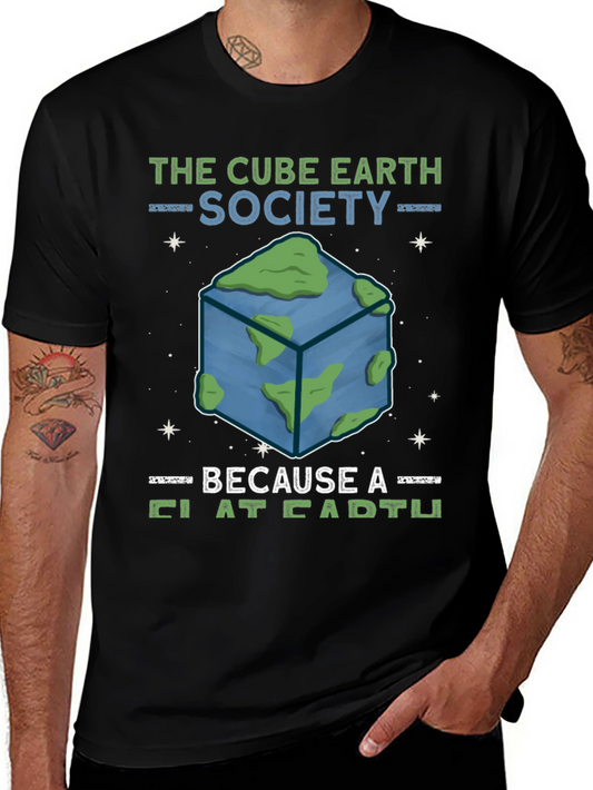 Cube Earth Society Graphic Tee