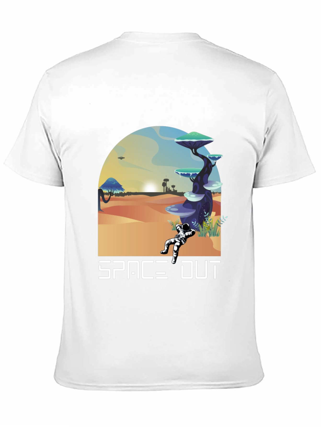 Space Out T-Shirt - Unique Graphic Tee