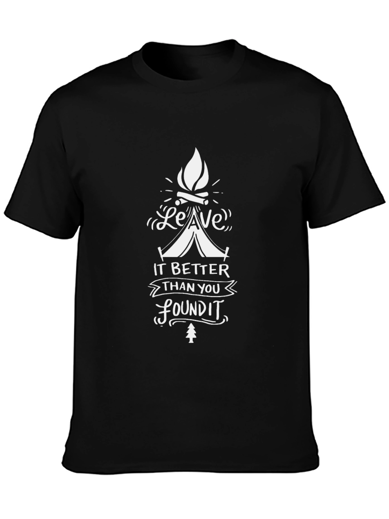 Leave it Better Camping Graphic T-Shirt